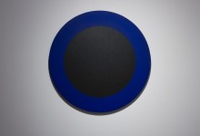 Claude Tousignant, Deuxième cycle en noir et bleu (suite Hommage à Malevitch), 2008