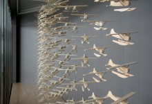 Frank Shebageget, Curtain of Beavers, 2009