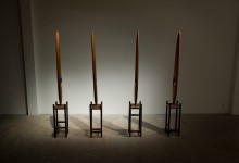 Lance Belanger, Kitty Mykka, Oars, 2012
