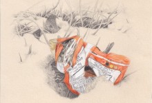 Paul Chartrand, Litter Drawing, 2012