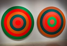 Claude Tousignant, Clair-obscur (double cercle), 1970
