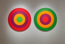 Claude Tousignant, le cirque (version II) (double circle), 1971
