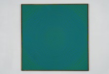 Claude Tousignant, Bleu + vert = jaune, 1965

