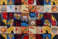 David Garneau, Casino (therapeutic) Quilt, 2012
