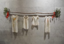 Jobena Petonoquot, Resilient Repugnance (series) Baptism gowns, 2018   
