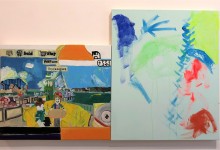 Natalie Bruvels, Candy Floss (diptych) 
