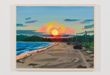 Adam Gunn, Crescent Beach Sun, 2023