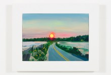 Adam Gunn, Sunset at Caribou, 2023