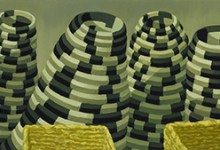 33-Judith Berry-Crowd with Straw Ramparts