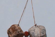 David Garneau, Two Stones and a Rock, 2022 